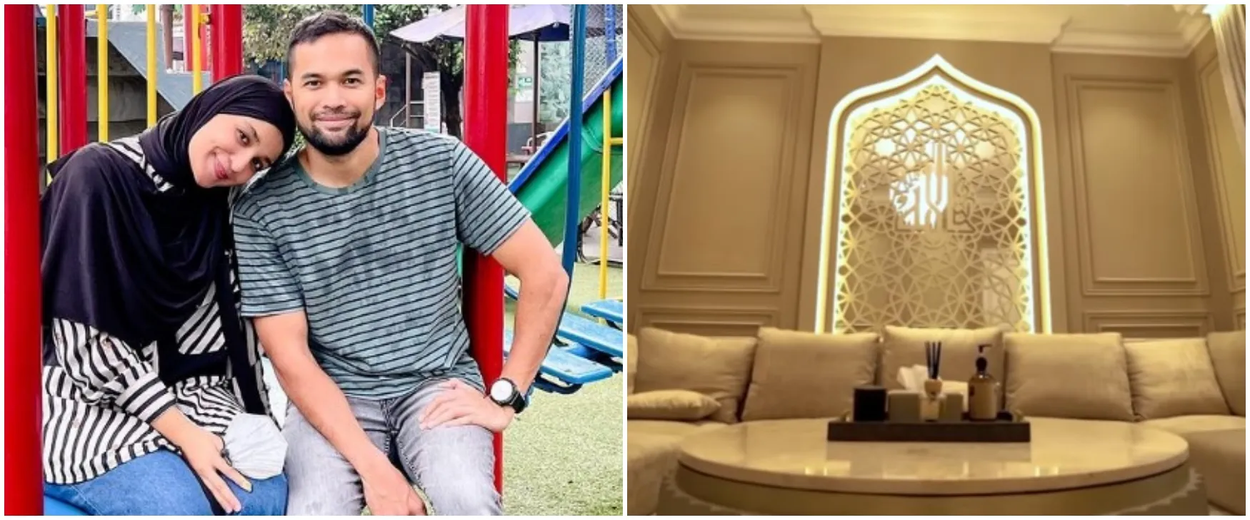 9 Potret ruang tamu Shireen Sungkar usai renovasi, nuansa Timur Tengah