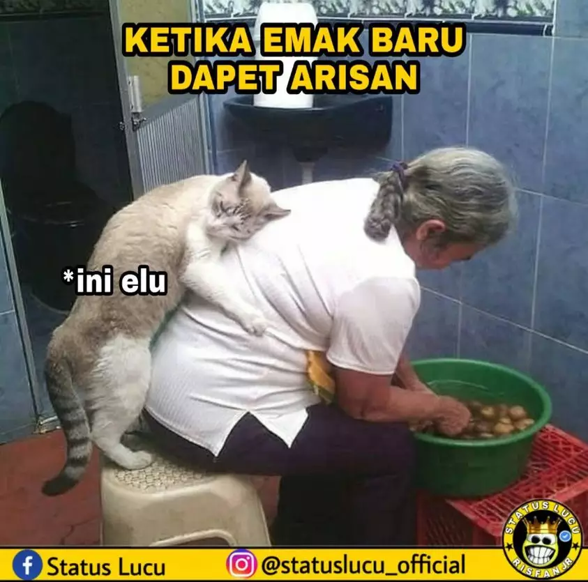 meme lucu tentang emak © Facebook