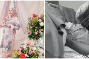 9 Momen Fitri Tropica melahirkan buah hati kedua, nama anaknya unik