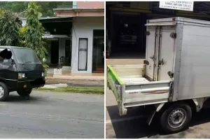 17 Modifikasi nyeleneh mobil bak ini bikin dahi berkerut