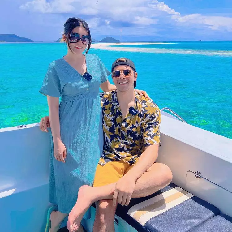 liburan romantis Via Vallen bareng kekasih © berbagai sumber