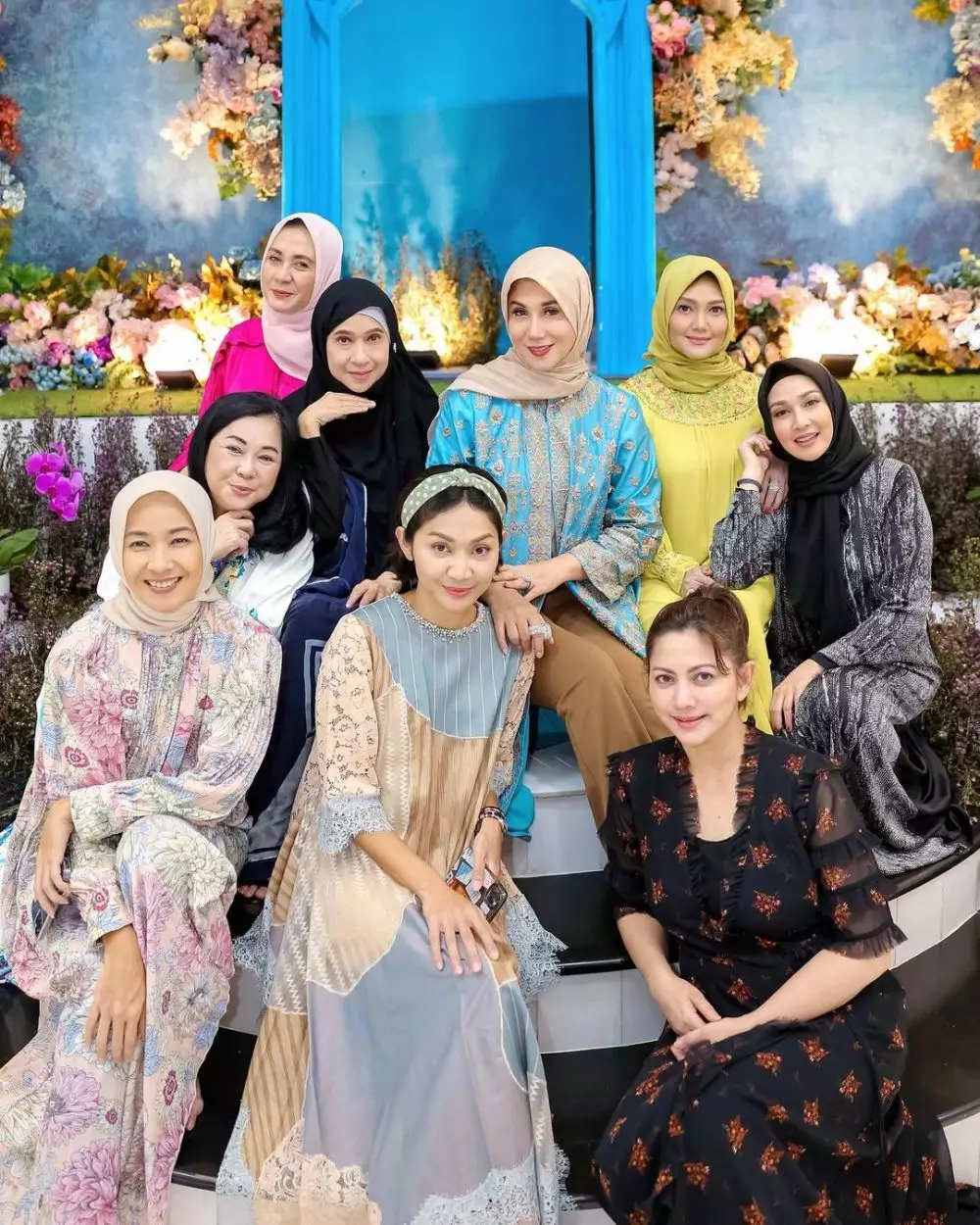 momen bella saphira buka bersama geng artis 90an © instagram