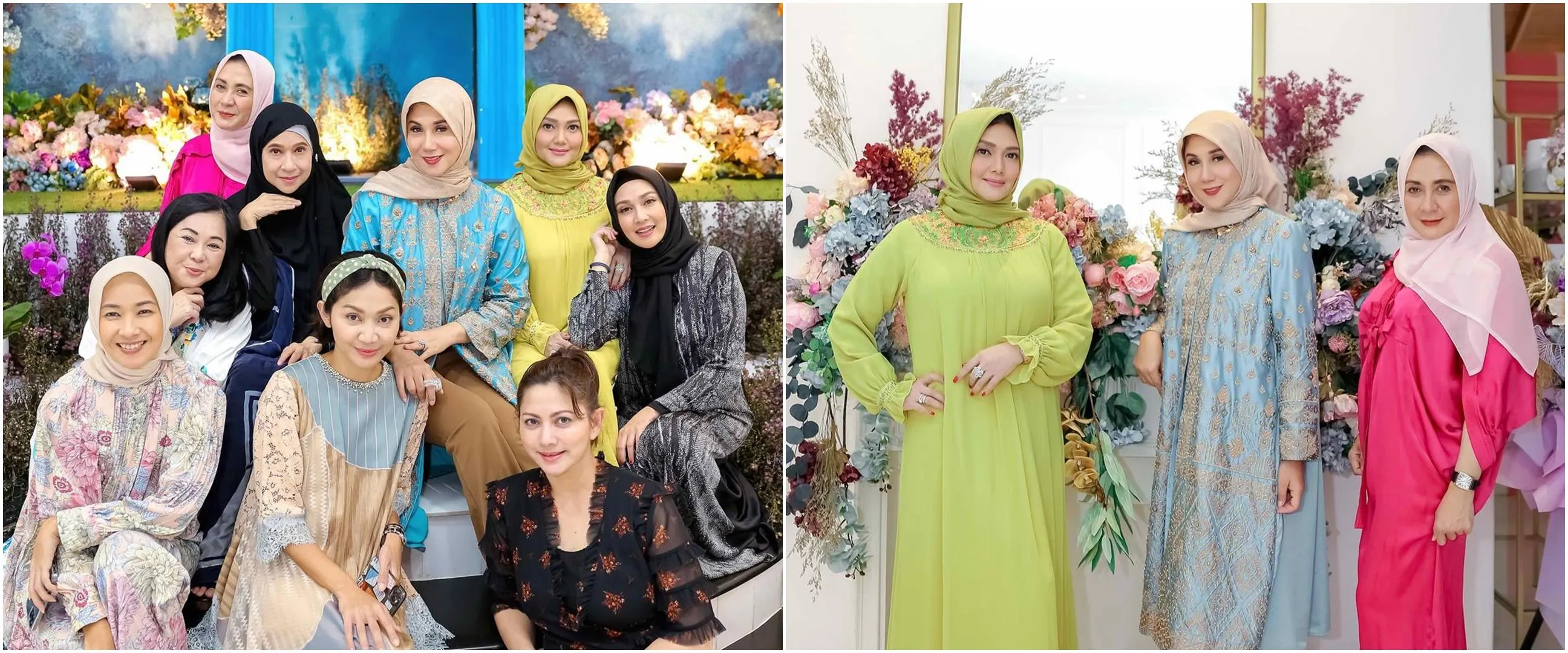 9 Momen Bella Saphira buka bersama geng artis 90-an, berteman 21 tahun