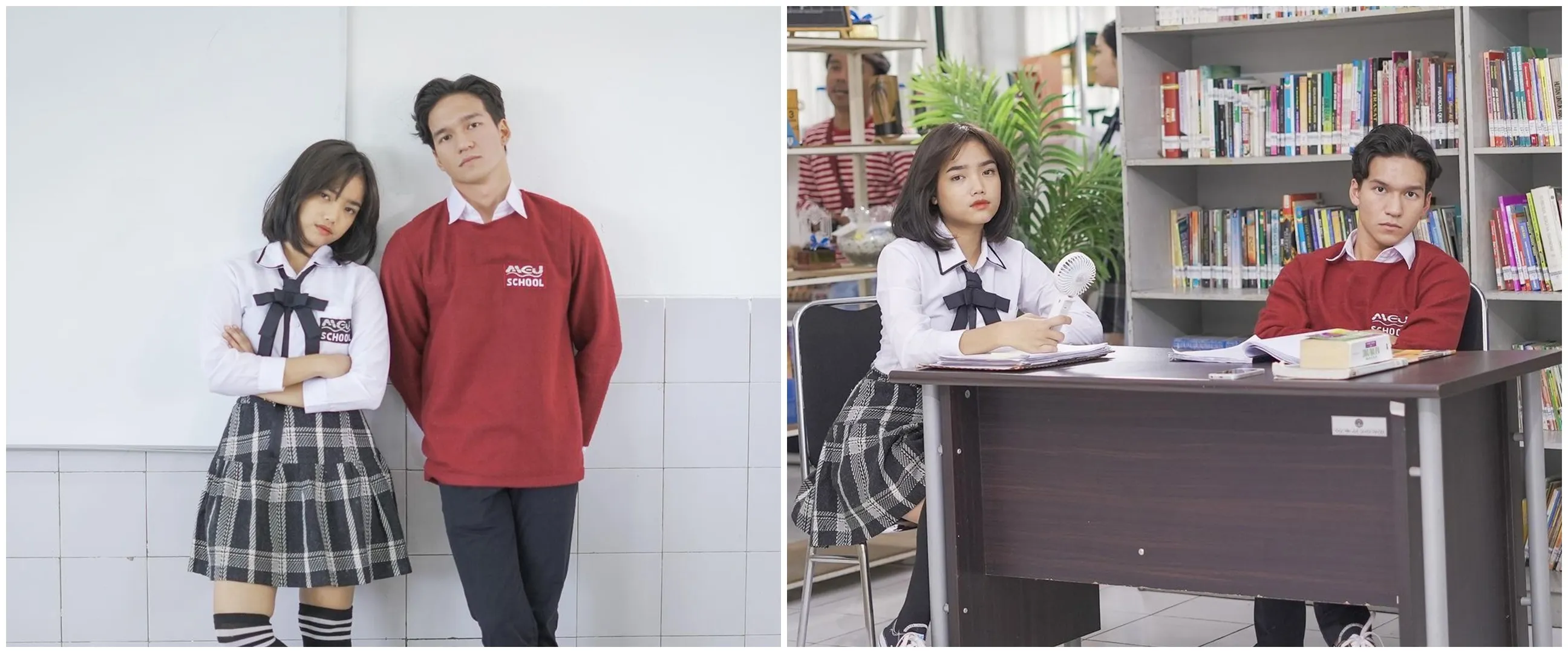 Jadi pasangan di film, ini 11 potret kompak Fuji dan Rafael Adwel
