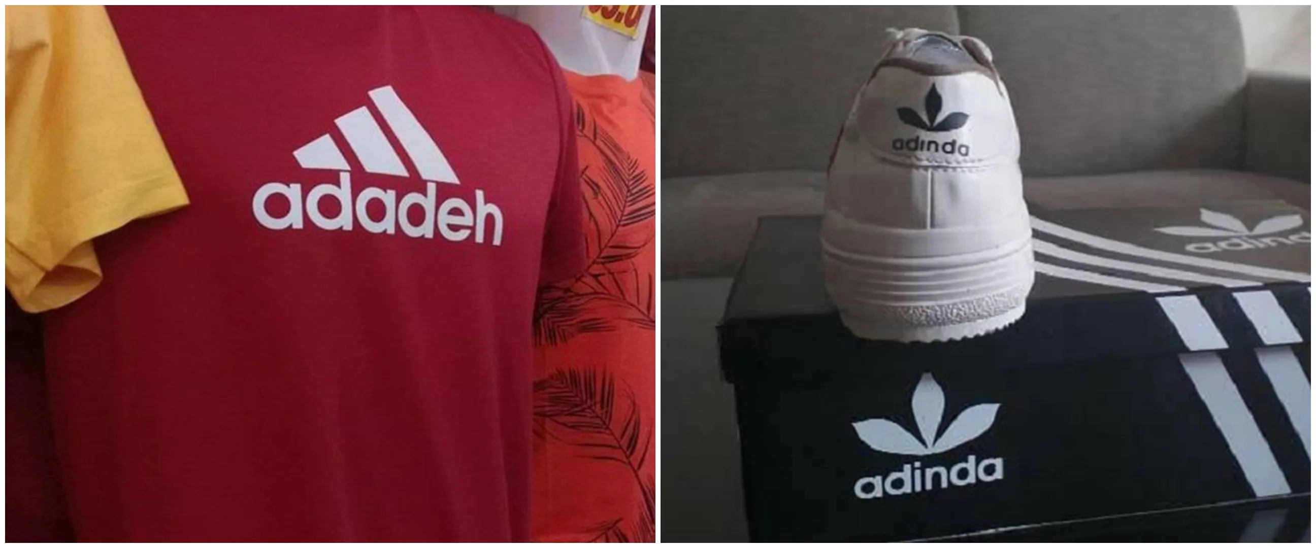 17 Pelesetan merek fashion sport terkenal ini bikin senyum kecut