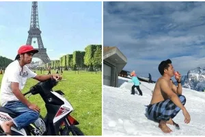 9 Editan kocak orang Indonesia liburan ini bikin senyum lebar