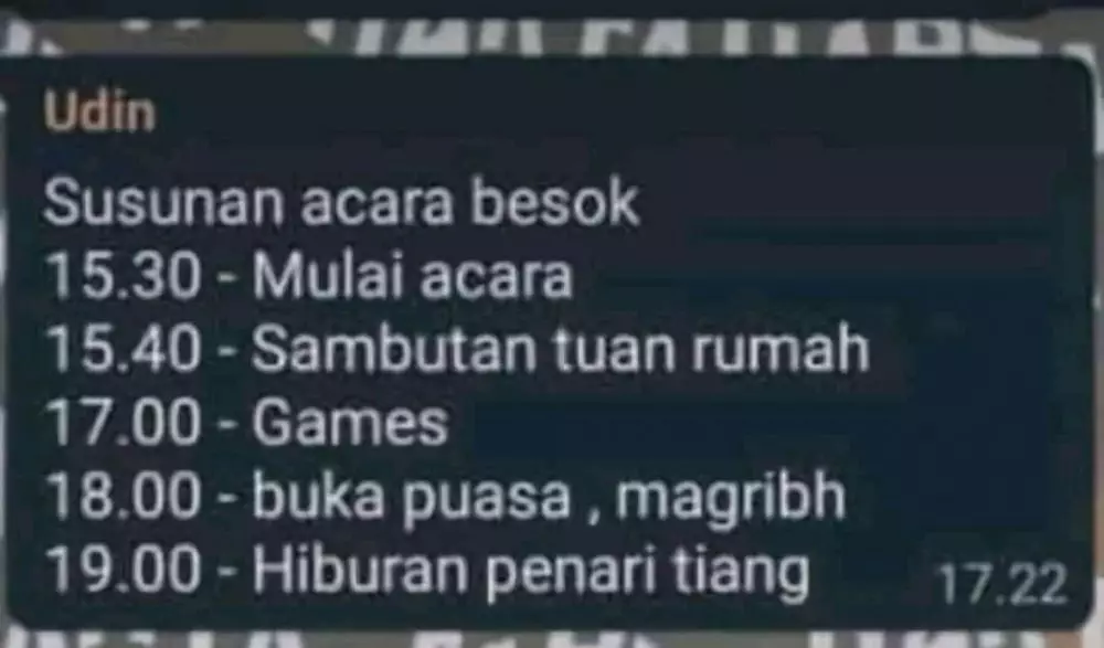 chat lucu ajak bukber © berbagai sumber