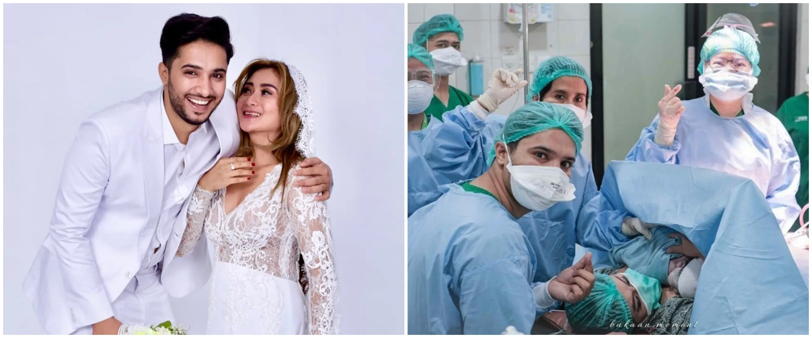 11 Momen Gautam 'Chandra Nandini' temani istri melahirkan di Indonesia