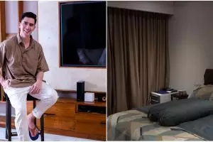 9 Potret rumah sementara Verrell Bramasta, sewa 9 bulan Rp 270 juta