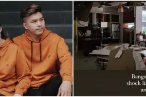 Ditinggal 4 bulan, 7 potret kondisi rumah Chelsea Olivia yang rusak