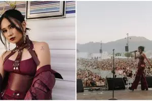 11 Potret Niki Zefanya, musisi Indonesia pertama di Coachella 2022