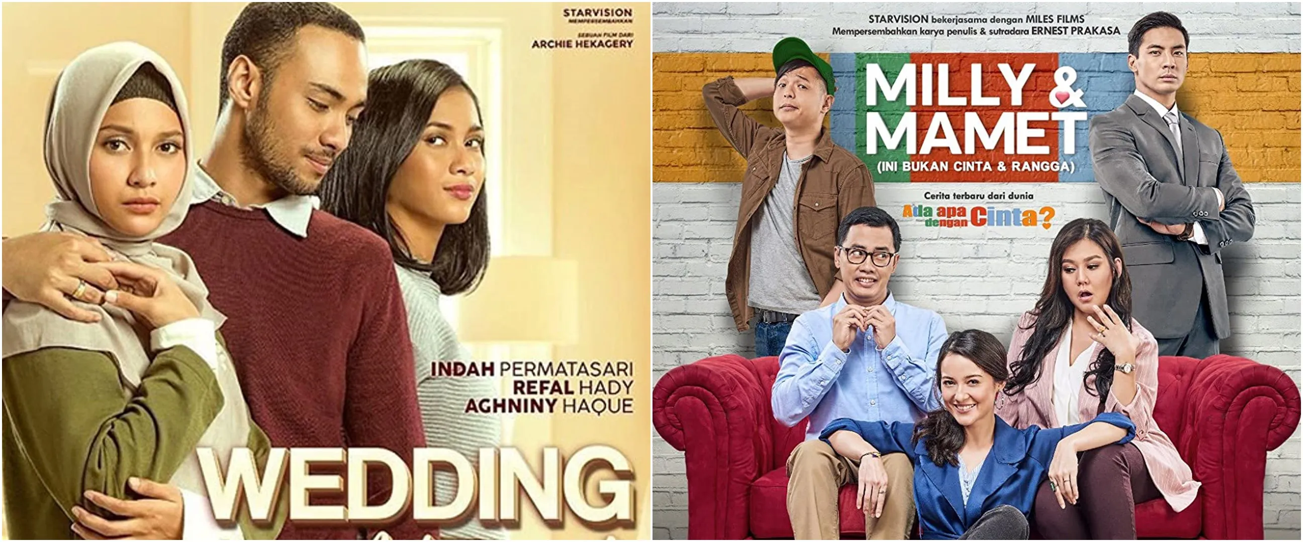 7 Film Indonesia di Netflix tentang pernikahan, penuh suka dan duka