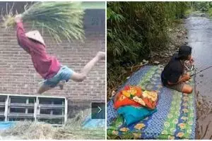 11 Potret lucu orang niat abis, aneh-aneh aja aksinya