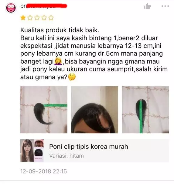 review dengan foto © Twitter