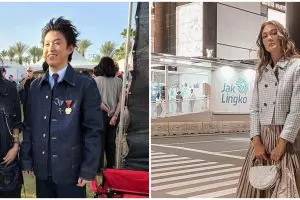 Gaya 9 seleb di konser Coachella 2022, Luna Maya tampil serba hitam