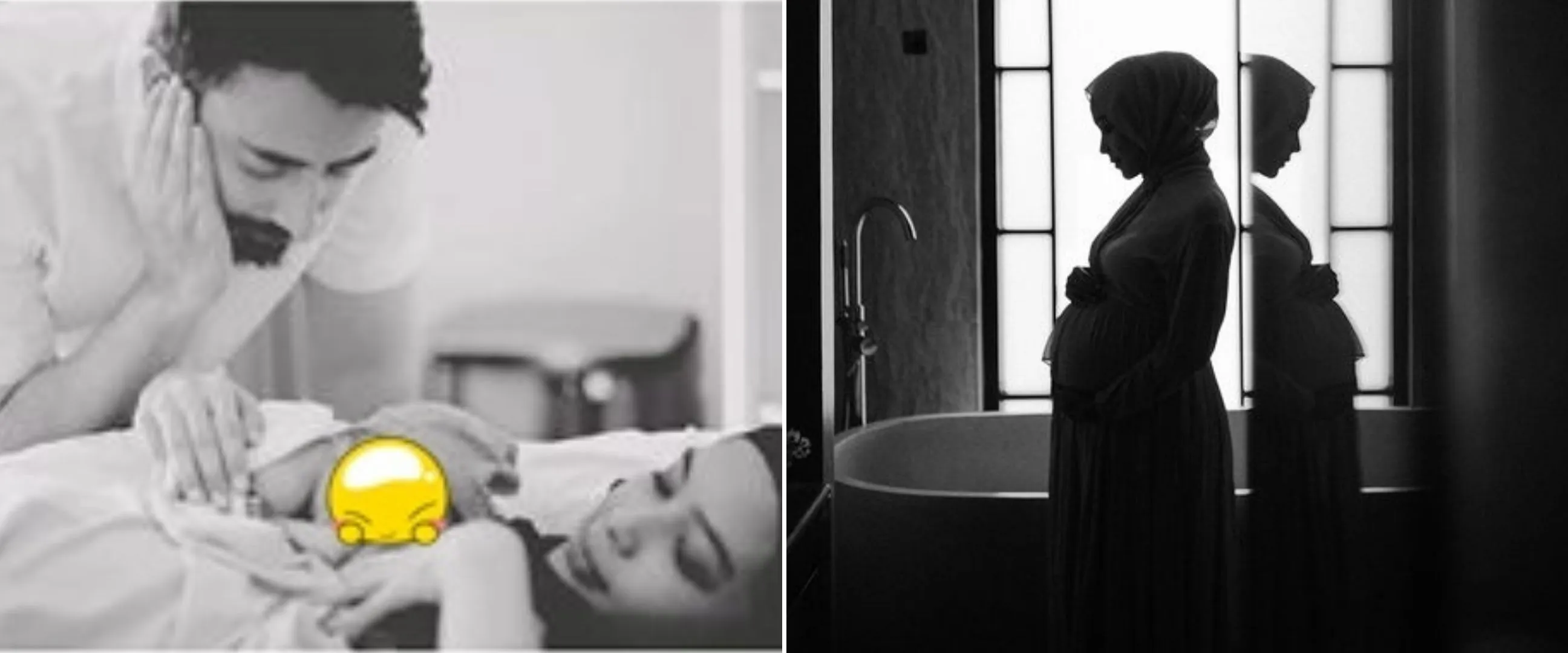 11 Momen Hamidah Rachmayanti lahiran, kontraksi saat maternity shoot