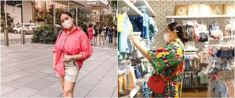 12 Momen Nagita Slavina berbelanja di Singapura, masuki 379 toko