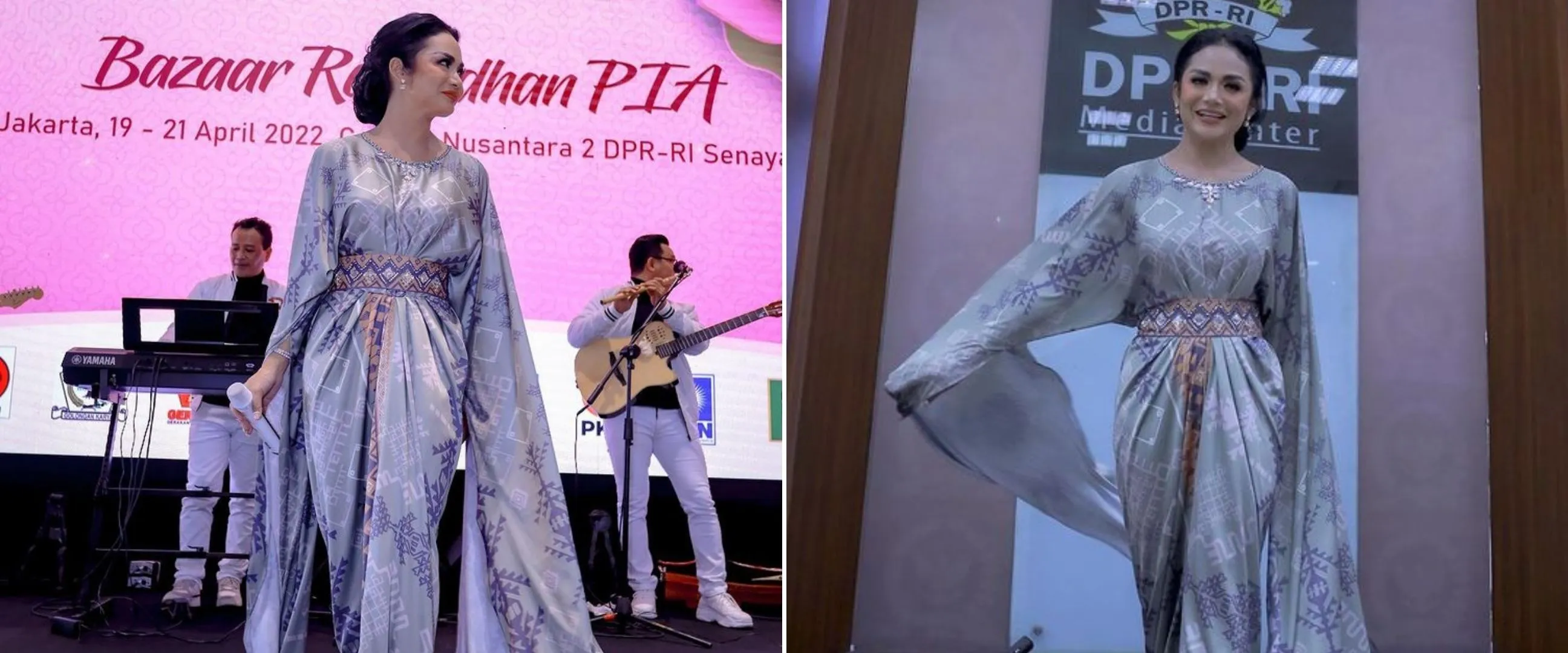 9 Potret Krisdayanti tampil di acara bazar Ramadan, jadi diva DPR