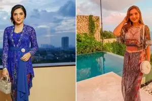 11 Gaya Ashanty hadiri pesta ulang tahun seleb, anggun dan glamor