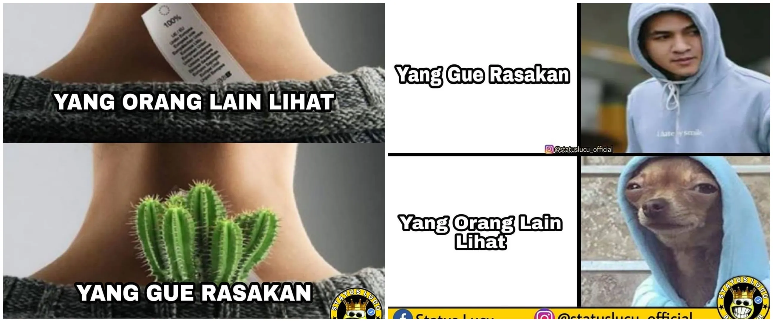 11 Meme lucu di mata orang lain vs yang gue rasakan, kocak abis