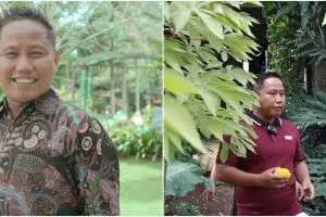 Narji tekuni profesi petani, intip 11 potret kebun sayur di rumahnya