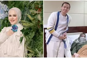 6 Momen Cut Meyriska melahirkan anak kedua, penuh haru