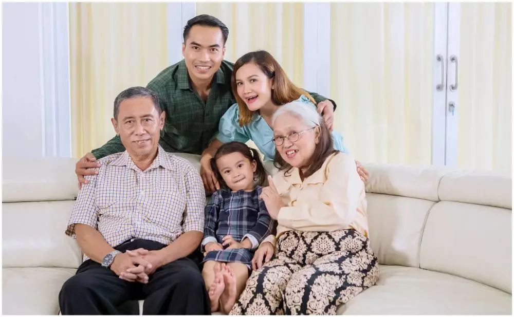 Ide pose foto bareng keluarga saat Lebaran © berbagai sumber Ide pose foto bareng keluarga saat Lebaran © berbagai sumber