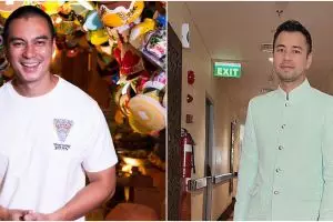 Foto pertama 9 presenter di Instagram, kenangan Baim Wong bareng ibu