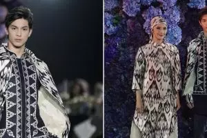 Jadi model, ini 9 potret Maudy Koesnaedi & Eddy Meijer duet di catwalk