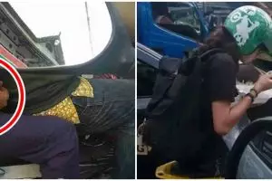 13 Momen lucu gara-gara nggak sempat makan, solusinya ada-ada aja