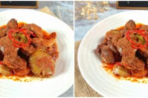 Resep rendang ati ampela jengkol, ekonomis dan bumbunya meresap