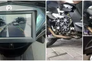 11 Potret nyeleneh fitur sepeda motor, idenya boleh juga