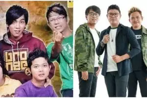Pernah bubar kini bersatu, ini 11 potret Kangen Band dari masa ke masa