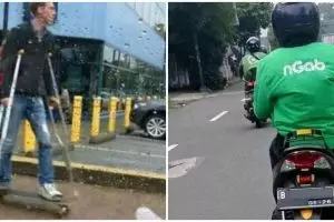 13 Potret lucu orang di tempat umum, kayak ada yang aneh