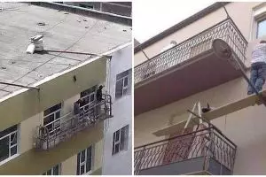 11 Potret kuli bangunan kerja di ketinggian, bikin was-was