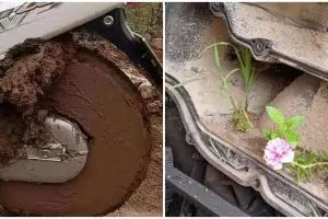 11 Penampakan apes motor kena kotor, bikin ngelus dada