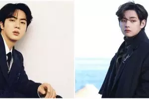 Potret 7 member BTS saat zaman sekolah, gaya rambut RM unik