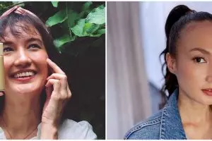 9 Skincare rutin ala Nadine Chandrawinata, rajin pakai sunscreen