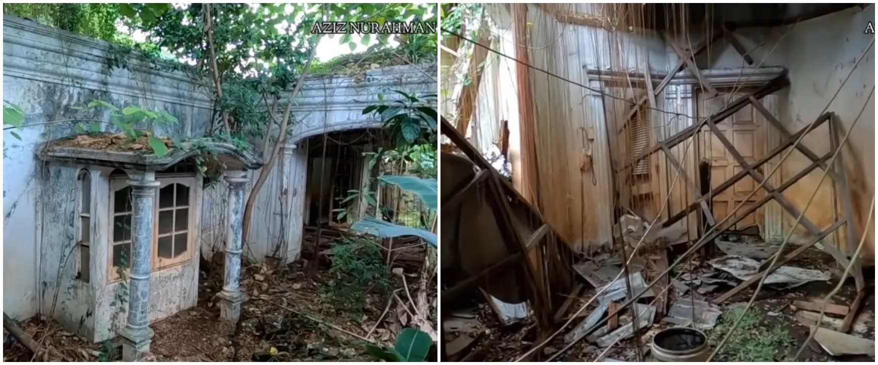 Rumah seleb 80-an mangkrak 20 tahun kini bak hutan, ini 11 potretnya