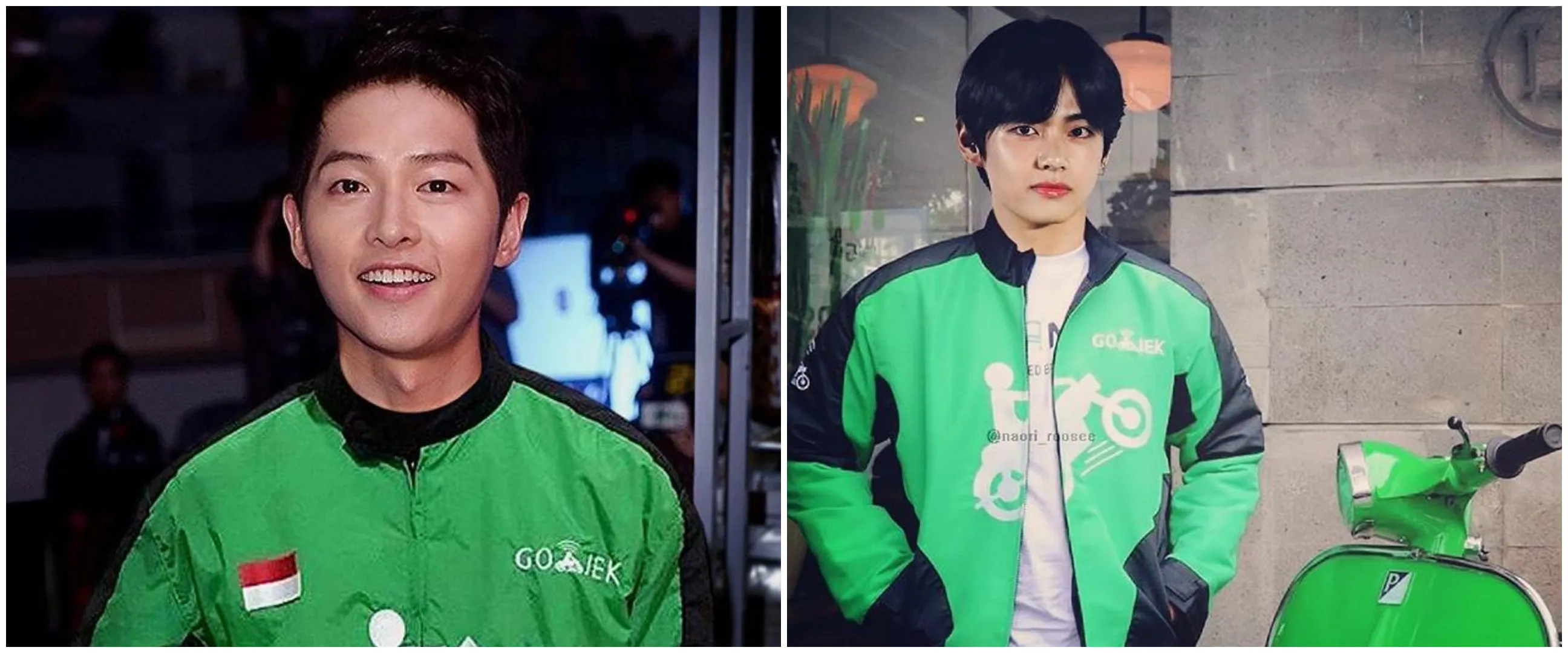 11 Editan seleb Korea jadi driver ojek online, Lee Min-ho bikin salfok