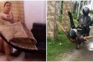 11 Momen lucu sedetik sebelum kena apes, bikin ikut kaget