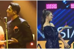 11 Momen kedekatan Arya Saloka dan Amanda Manopo di atas panggung