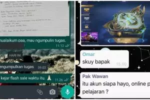 11 Potret chat lucu pengajar dan murid ini bikin serba salah