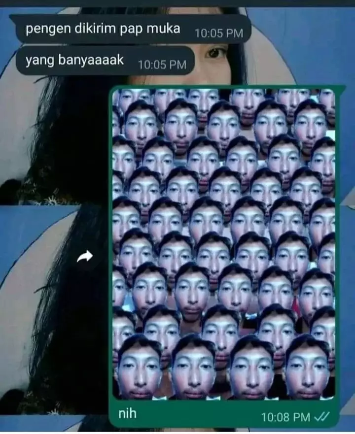 chat dikirimin foto ngeselin banget © Instagram chat dikirimin foto ngeselin banget © Instagram