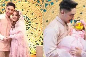 11 Momen akikah Xarena anak Siti Badriah, bernuansa ala Timur Tengah