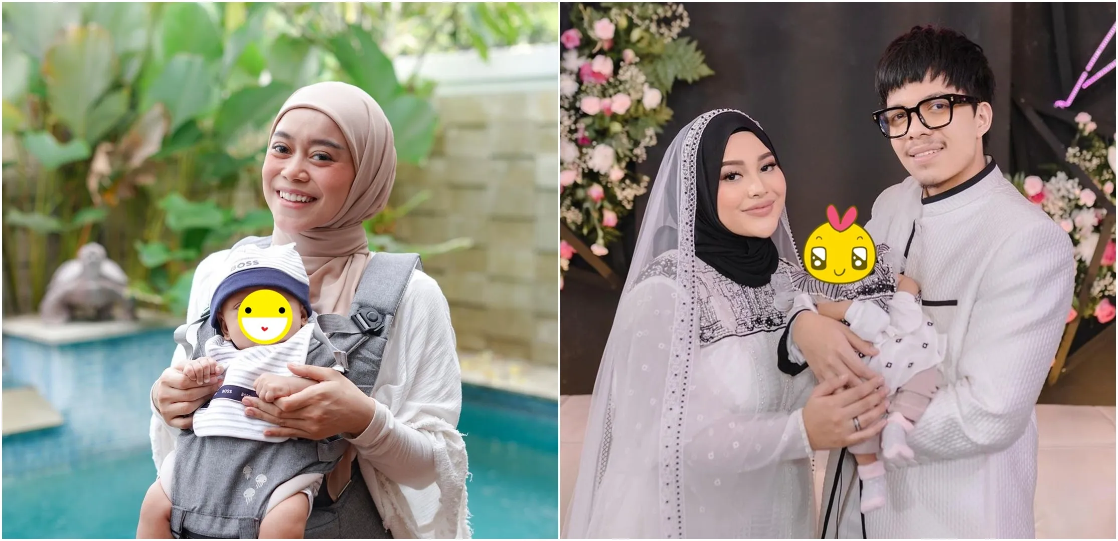 Keluarga makin lengkap, 7 seleb Lebaran perdana sebagai orang tua