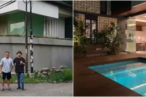11 Potret halaman belakang rumah baru Arief Muhammad, mewah dan luas