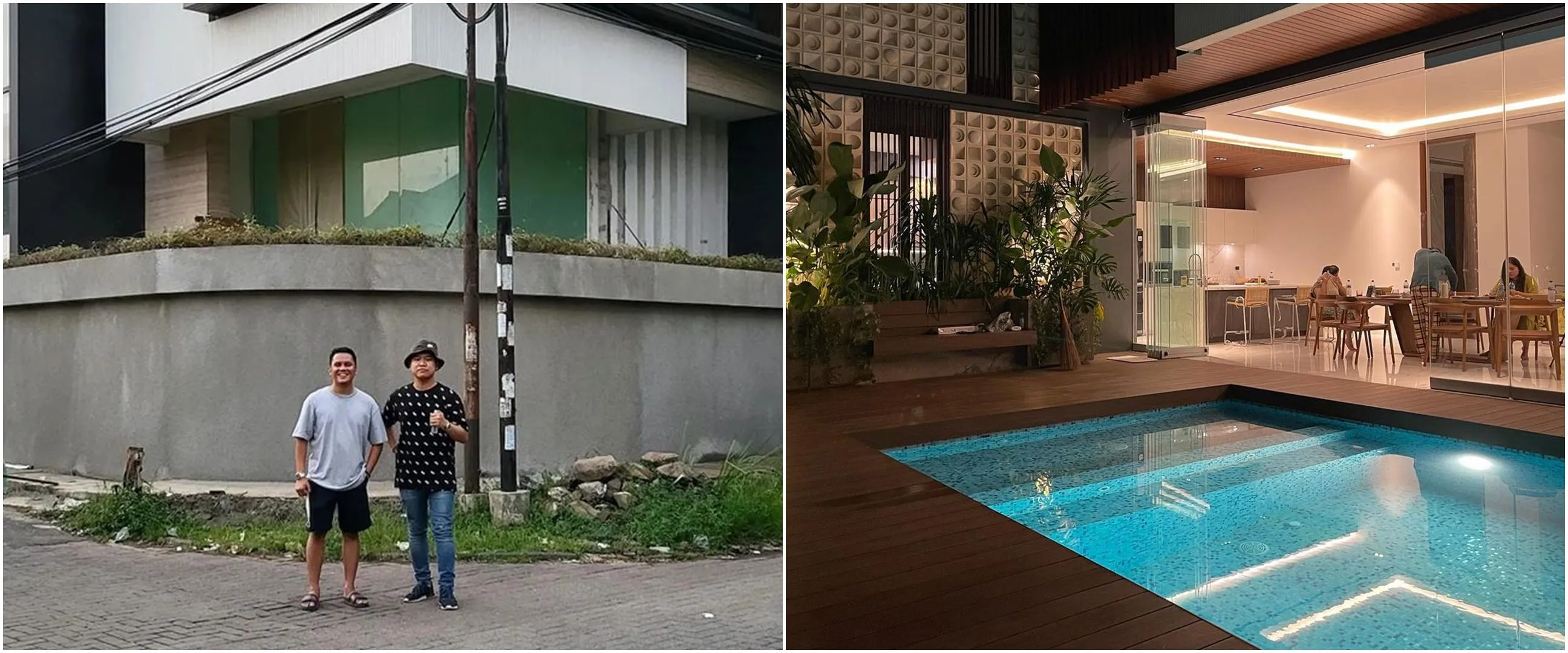 11 Potret halaman belakang rumah baru Arief Muhammad, mewah dan luas