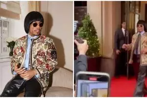 Heboh dikira Pak Tarno, intip gaya Anderson Paak hadiri Met Gala 2022