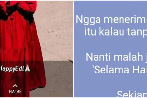 11 Status WhatsApp lucu saat Lebaran ini bikin cengengesan